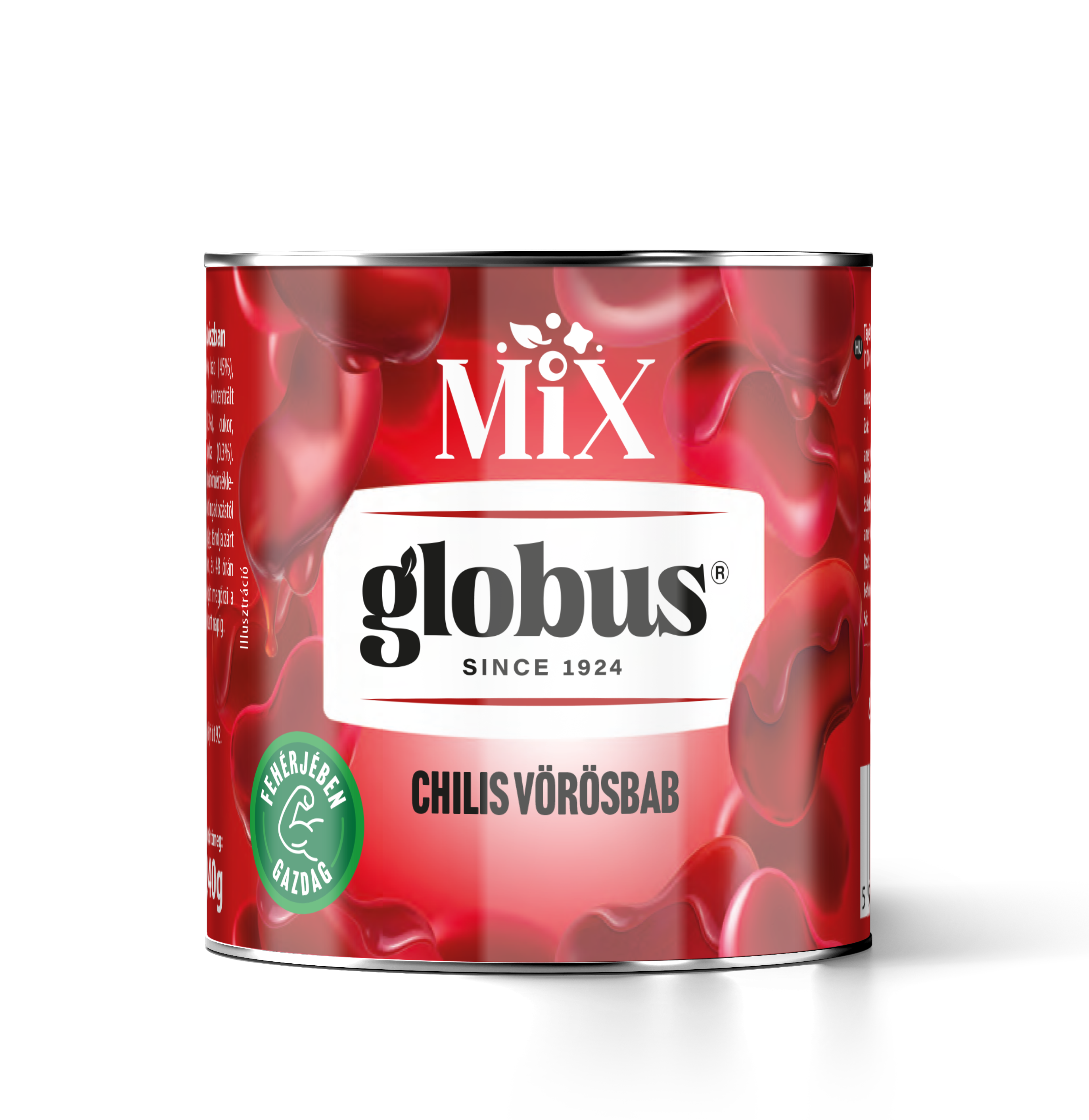 GLOBUS Chilis vörös kidney bab 400g/240g
